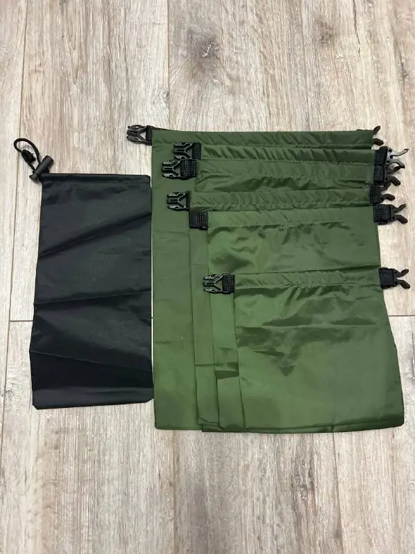 Набір водонепроникних тактичних гермомішків Tactical Dry Bag Set Khaki — фото 2