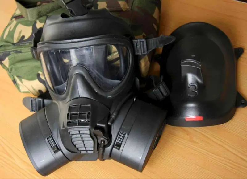 Тактичний протигаз армії США, Бельгії, Великобританії новий