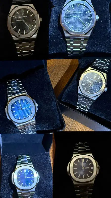 Patek Philippe Nautilus и Audemars Piguet Royal Oak Новые