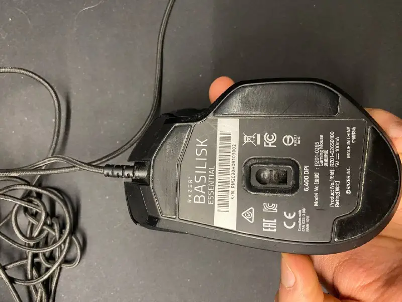 Ігрова миша Razer Basilisk Essential 6400 DPI Black — фото 2