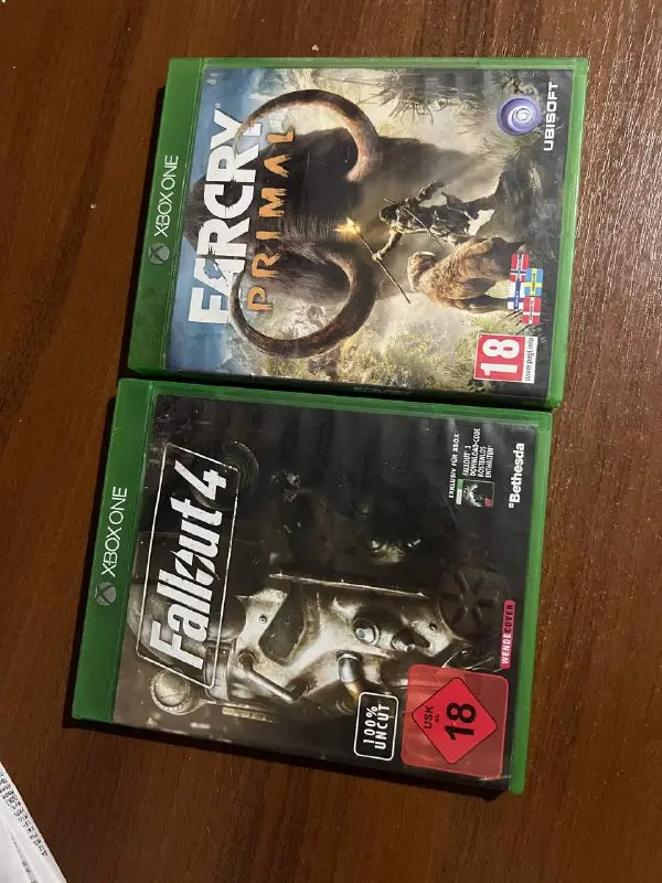 Игры для Xbox One / Series X: Far Cry Primal и Fallout 4 (2 диска)