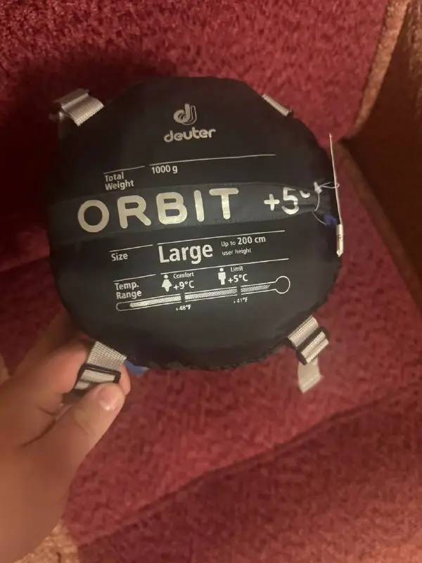 Спальный мешок Deuter Orbit +5° Large (до 200 см) — фото 3
