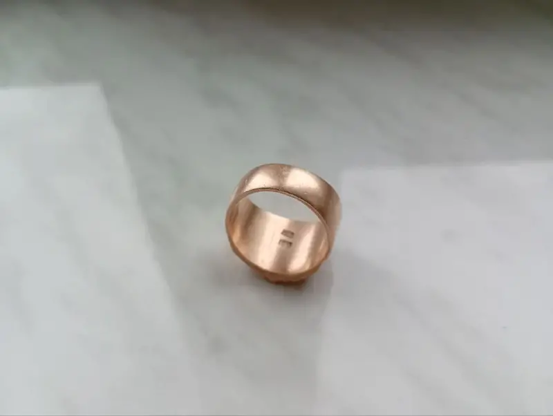 Золота каблучка печатка 585 проби 14K