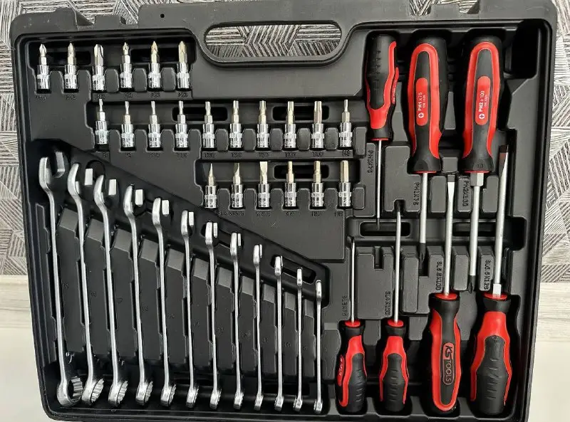 Універсальний набір інструментів KS Tools у кейсі — фото 2