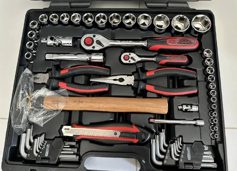 Універсальний набір інструментів KS Tools у кейсі — фото 3