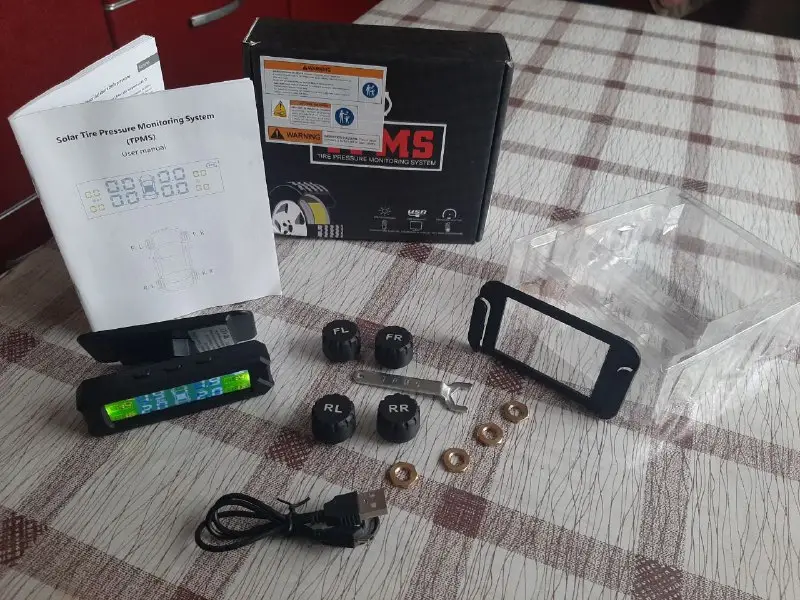 Система контроля давления в шинах TPMS Solar Universal External