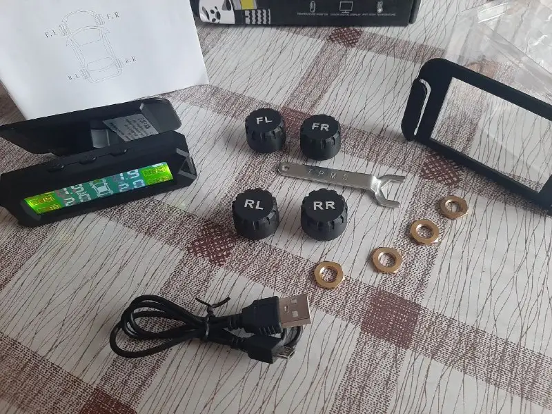 Система контроля давления в шинах TPMS Solar Universal External — фото 3