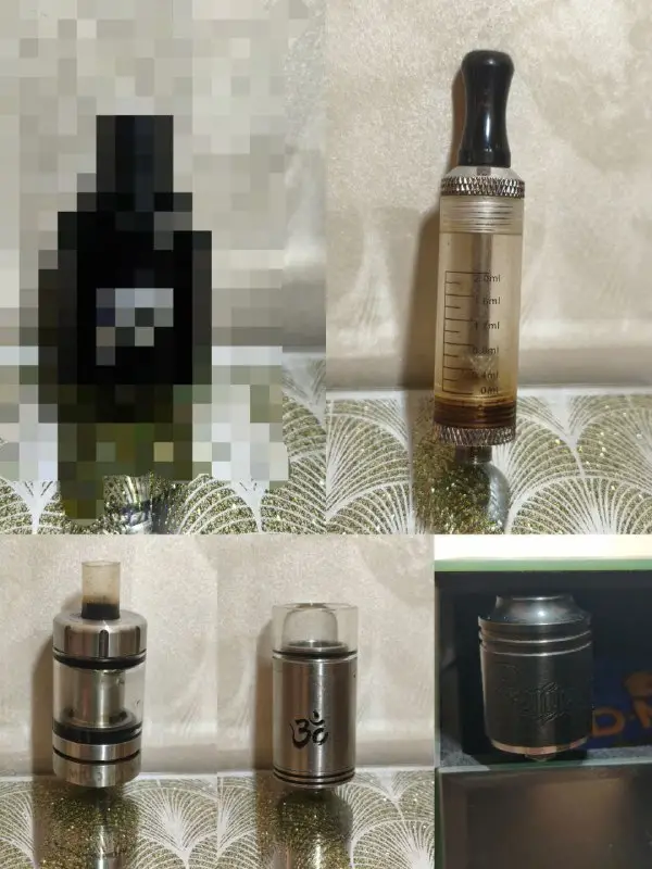 Атомайзеры Tripod2 RTA, Berserker MTL, Eleaf Melo III Mini, RDA — фото 3