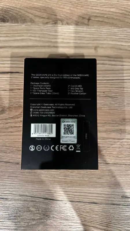 Geekvape ZX RTA и Dovpo Blotto Single Coil RTA — фото 2