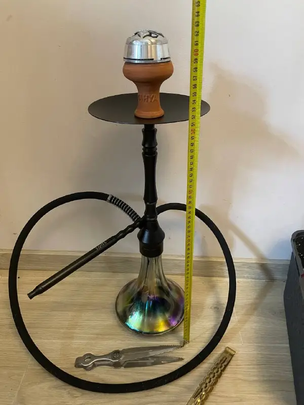 Кальян Yahya 60 см Black Custom