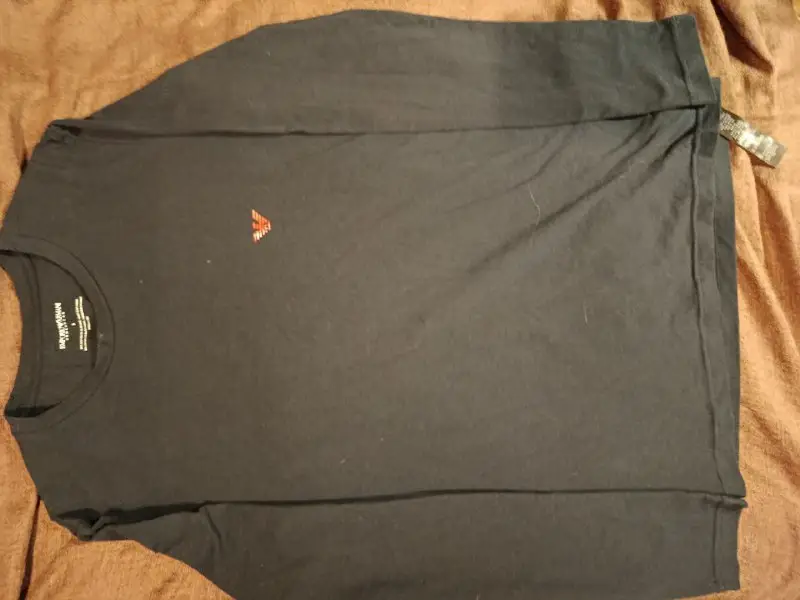 Лонгслів Emporio Armani Underwear Чорний