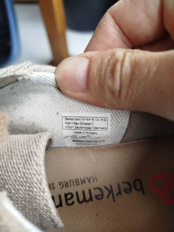 Жіночі ортопедичні кросівки Berkemann FAERCYCL 05001-beige Розмір 38 — фото 6