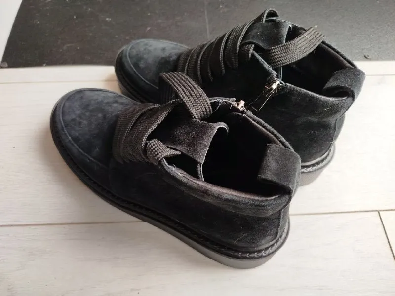 Жіночі чобітки HD Brand 06-zgra чорні розмір 38