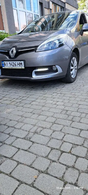 Renault Grand Scenic 2014 1.5 TDI Grey — фото 4