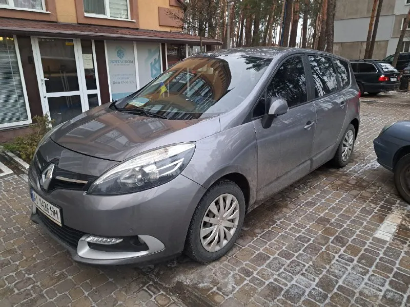 Renault Grand Scenic 2014 1.5 TDI Grey — фото 6