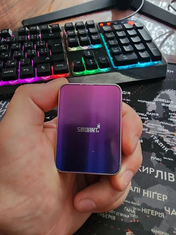 Smoant Charon Baby Rainbow Pod System + 3 випарника 0.6 Ohm