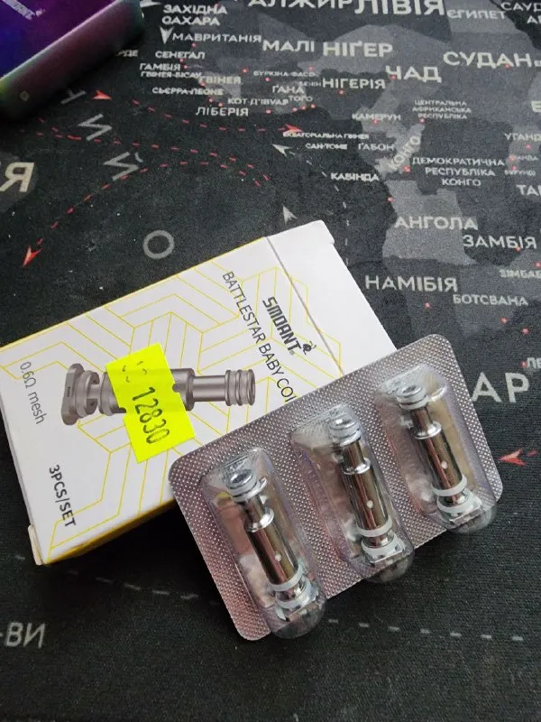 Smoant Charon Baby Rainbow Pod System + 3 випарника 0.6 Ohm — фото 2