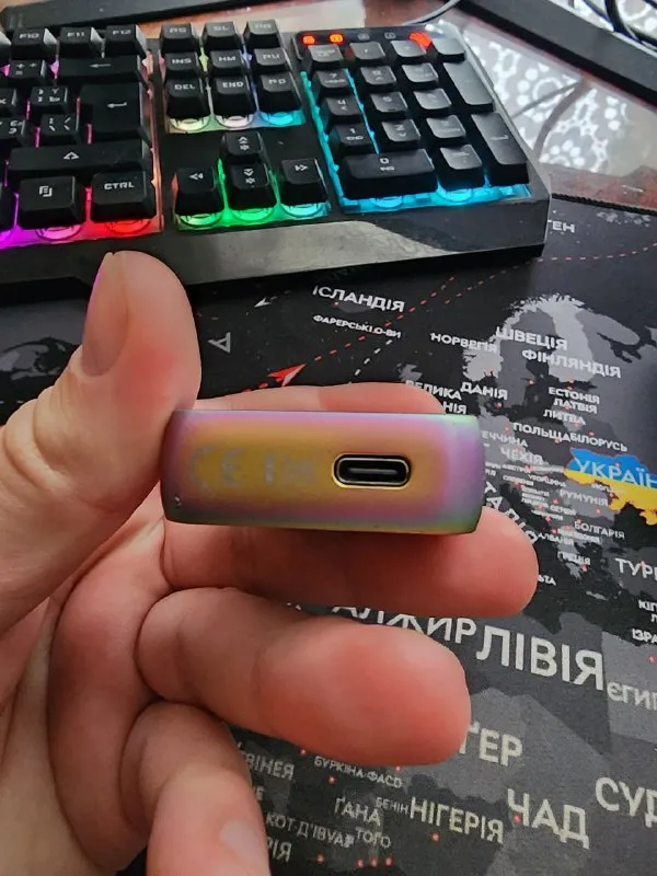 Smoant Charon Baby Rainbow Pod System + 3 випарника 0.6 Ohm — фото 3