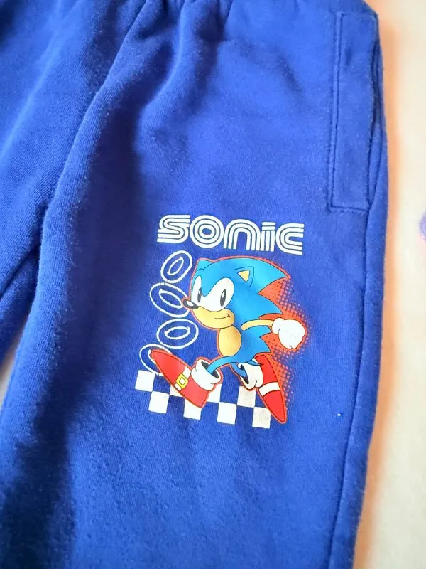 Дитячі штани на флісі Sonic the Hedgehog 98-104 см (3-4 роки) — фото 3