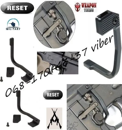 Удлинитель рычага затворной задержки RESET для AR15/M16