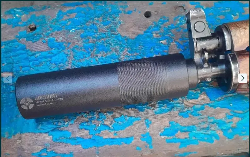 Саундмодератор Архонт ПБС для АК74, АК47, CZ BREN 5.45/7.62/5.56