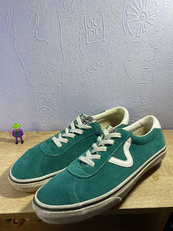 Кеды Vans Suede Sport Green Размер 43 (28см)