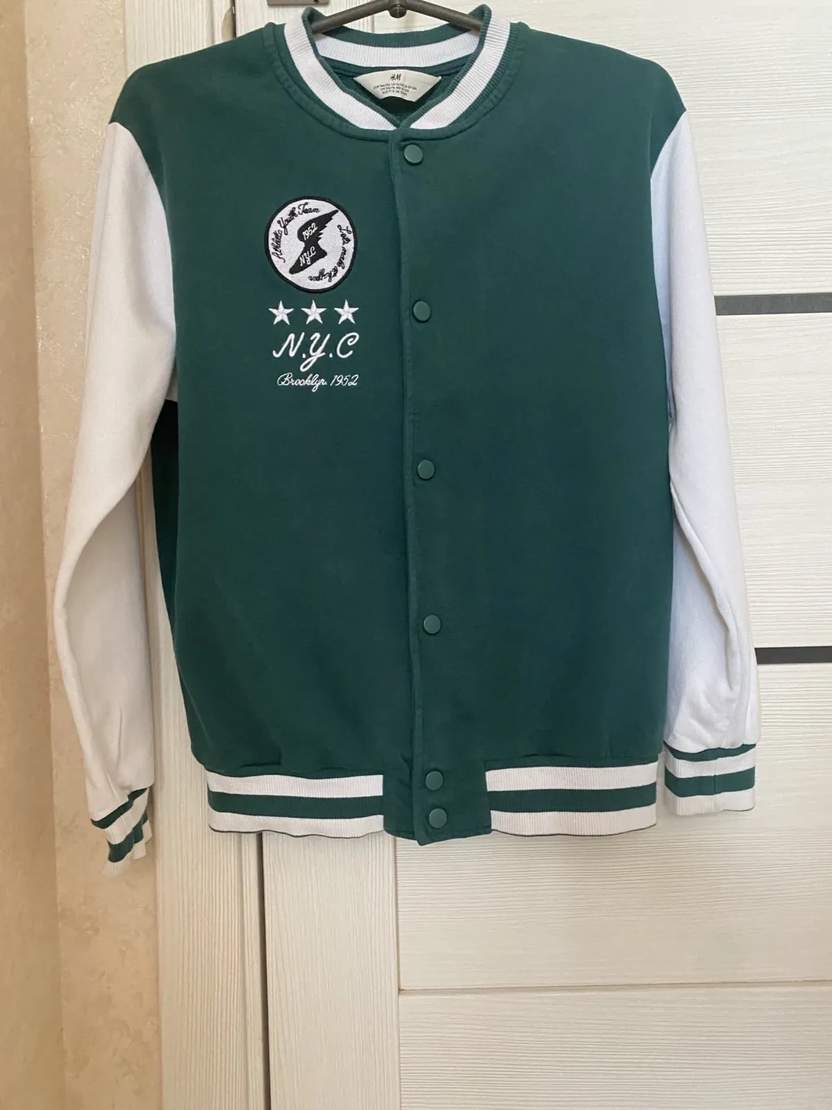 Весняна куртка для хлопчика H&M 146/152 на флісі