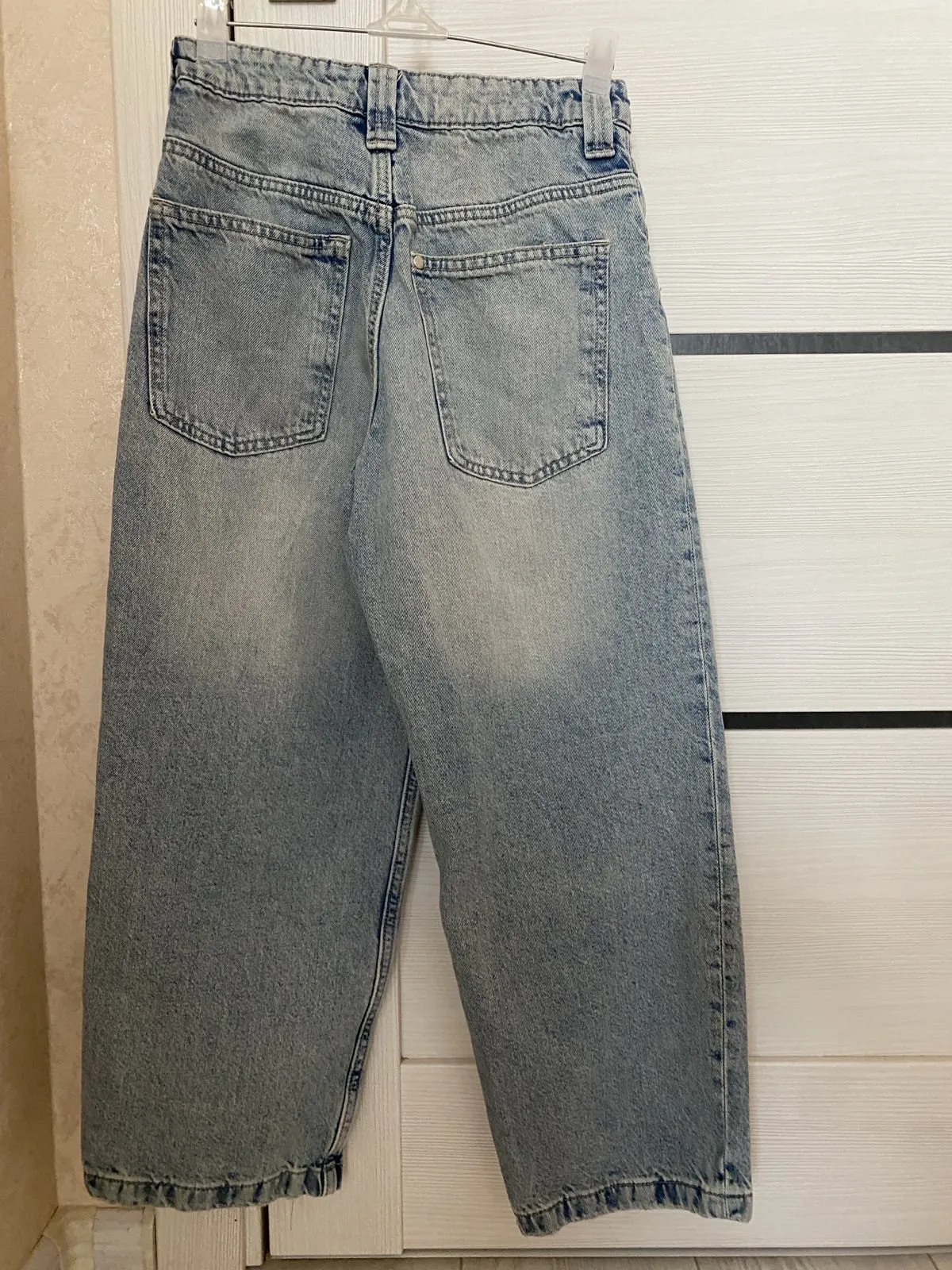 Джинси H&M Baggy дитячі  140, світлі — фото 2