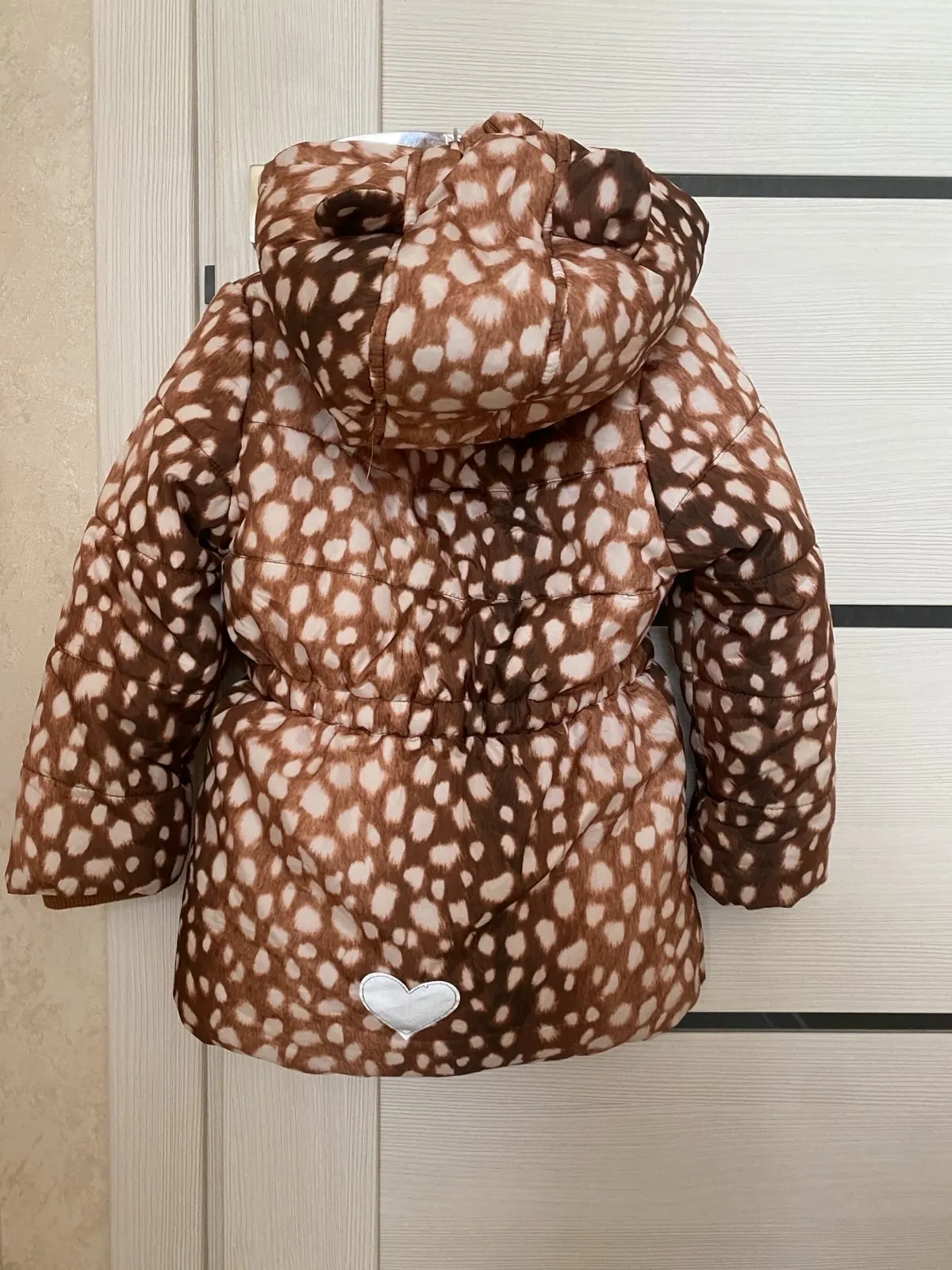 Дитяча куртка H&M Disney Bambi 110, весняна демісезонна — фото 2