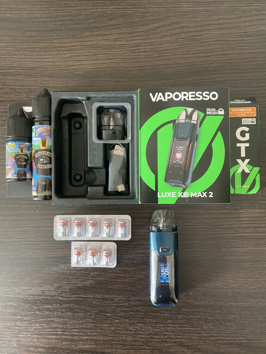 Vaporesso Luxe XR Max 2 Pod Mod Kit 3200mAh Storm Blue