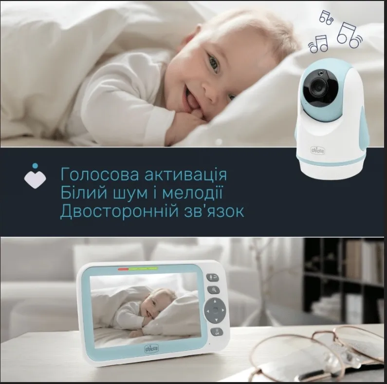 Видеоняня Chicco video baby monitor evolution — фото 2