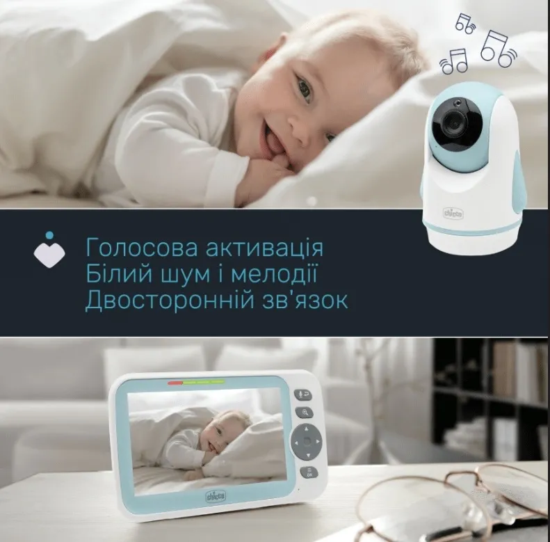 Видеоняня Chicco video baby monitor evolution — фото 3