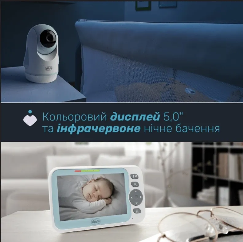 Видеоняня Chicco video baby monitor evolution — фото 5
