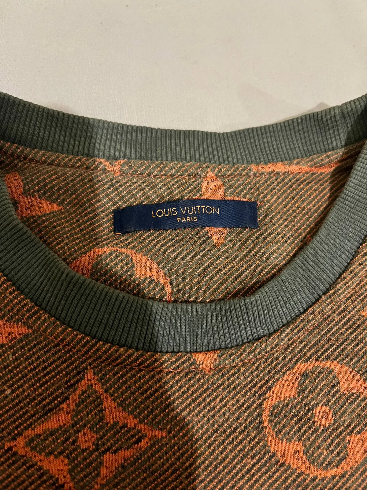 Чоловіча футболка Louis Vuitton зі знімною кишенею 100% Cotton розмір M — фото 5