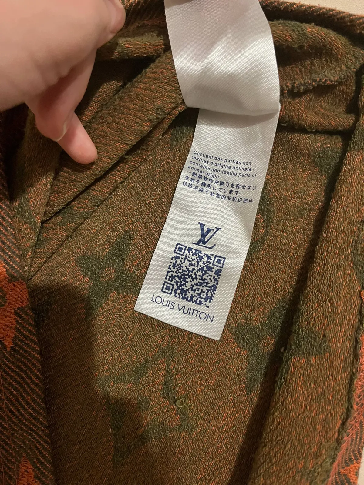 Чоловіча футболка Louis Vuitton зі знімною кишенею 100% Cotton розмір M — фото 6