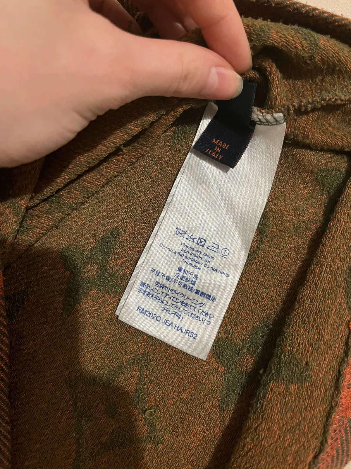 Чоловіча футболка Louis Vuitton зі знімною кишенею 100% Cotton розмір M — фото 7