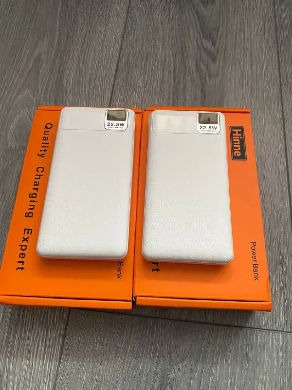 Павербанк Hinne 10000 mAh 22.5W Fast Charging White