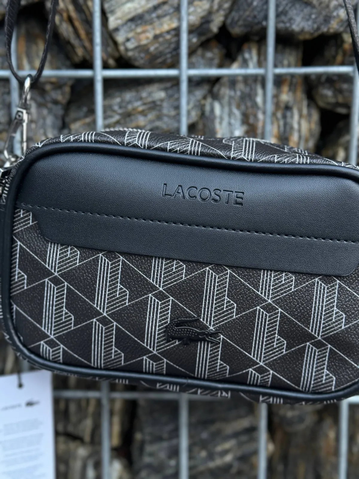 Стильна чоловіча сумка Lacoste — фото 7