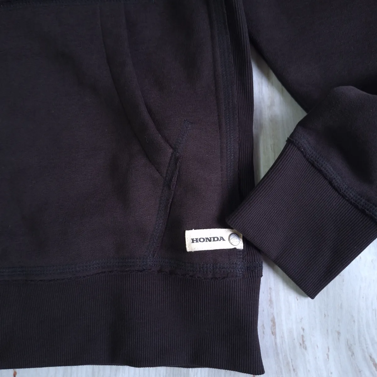Тёплое худи на флисе Honda Sunset Hoodie Vintage Collection размер S — фото 3