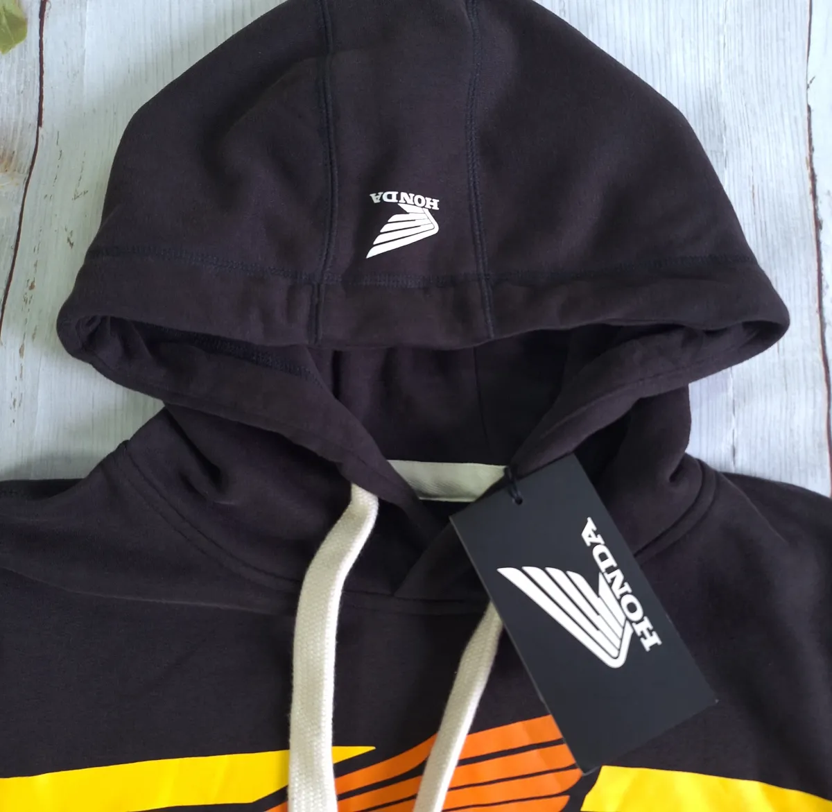 Тёплое худи на флисе Honda Sunset Hoodie Vintage Collection размер S — фото 4