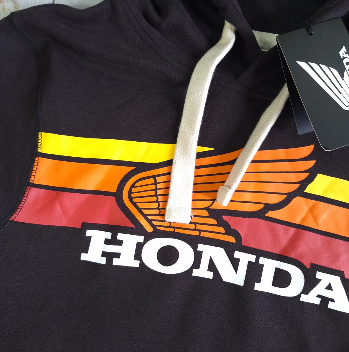 Тёплое худи на флисе Honda Sunset Hoodie Vintage Collection размер S — фото 5