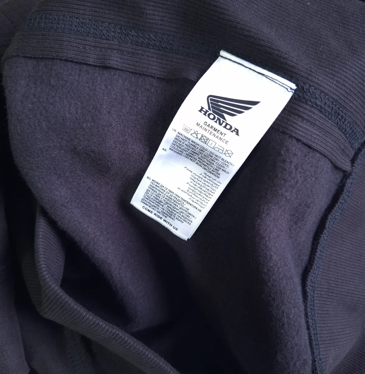 Тёплое худи на флисе Honda Sunset Hoodie Vintage Collection размер S — фото 6