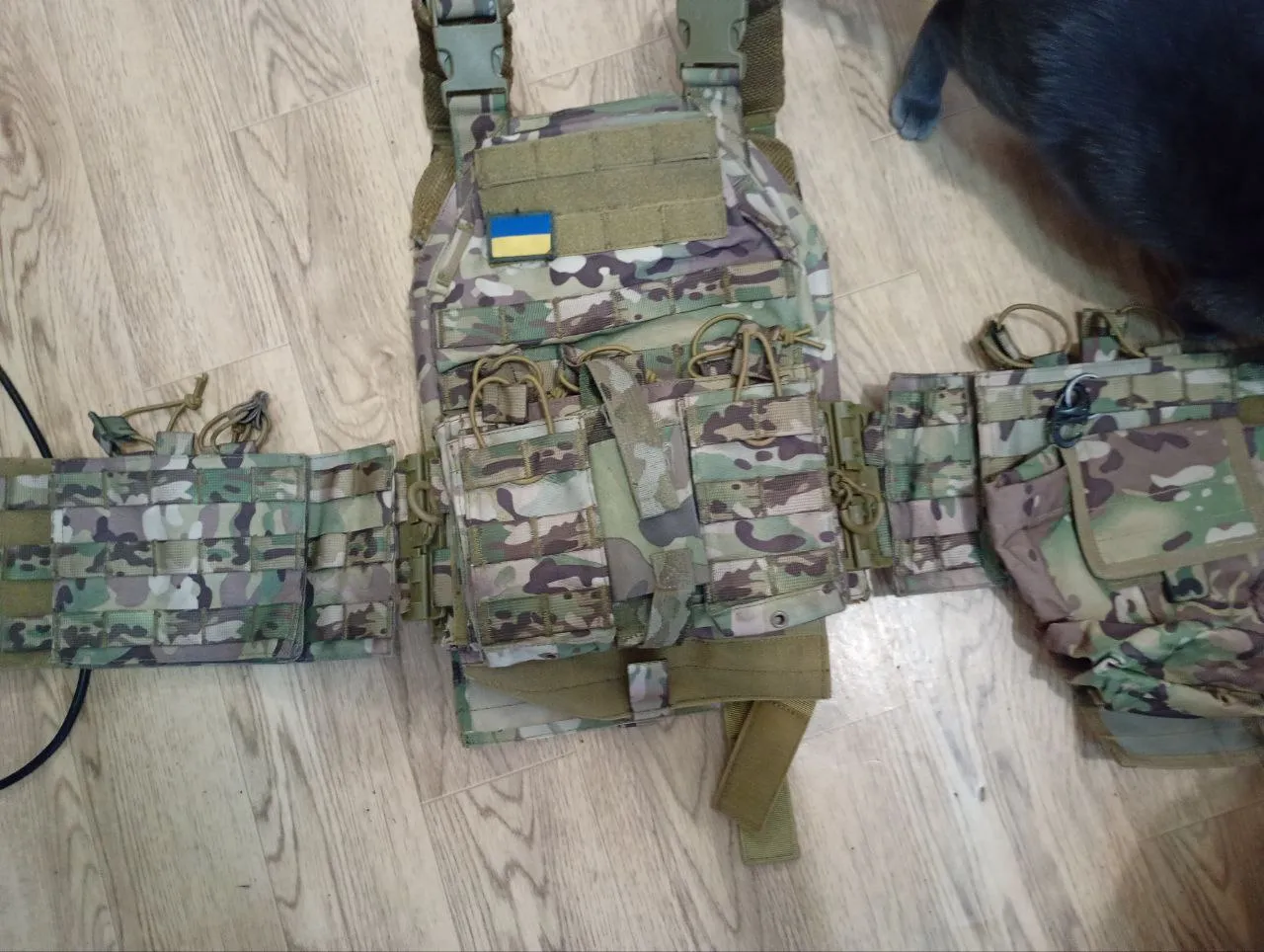 Бронежилет Strike Face з плитами 4+ класу та розвантаженням (плитоноска) — фото 2