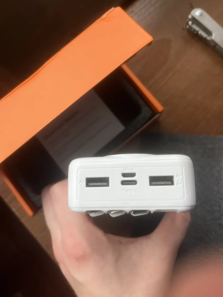 Універсальний зовнішній акумулятор Power Bank 20000mAh 22.5W — фото 4