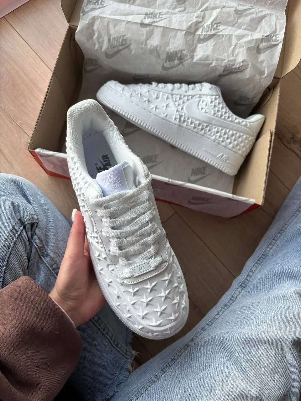 Nike Lunar Force 1 Independence Day White — фото 3