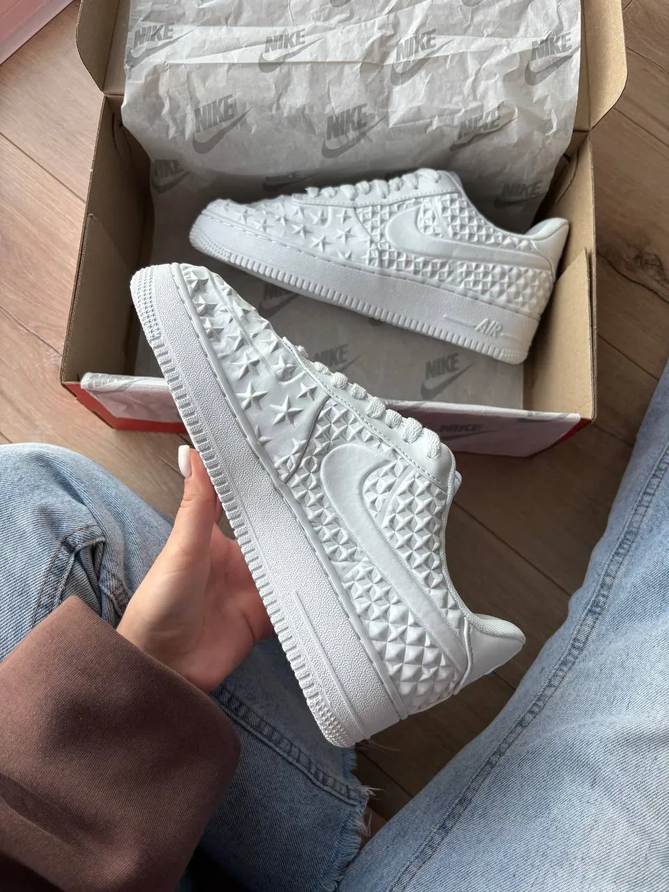 Nike Lunar Force 1 Independence Day White — фото 4