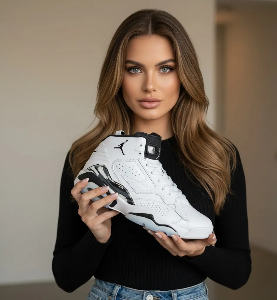 🌸НОВИНА: Jordan 6 MVP White Black  🌸 — фото 4