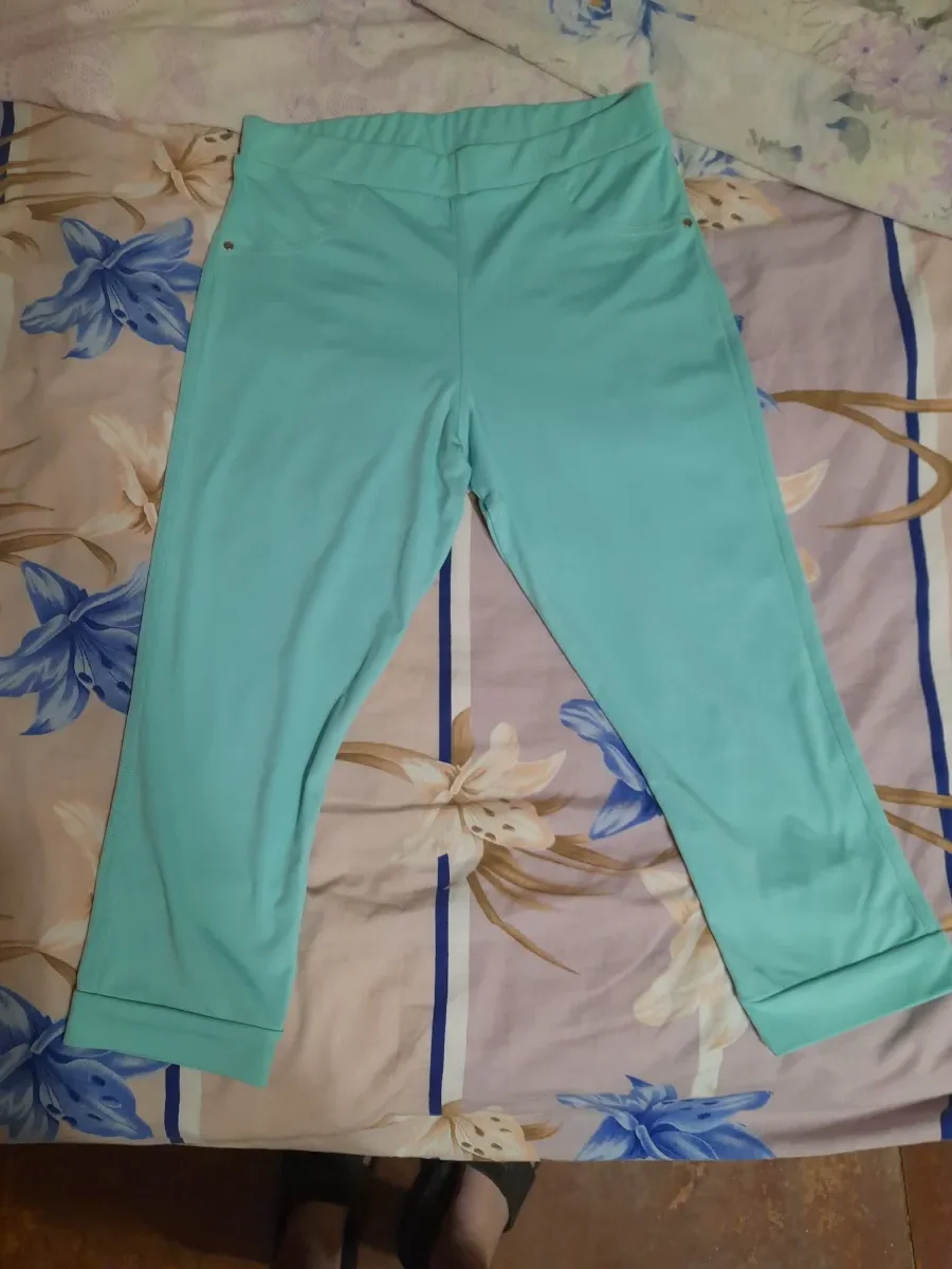 Бріджі жіночі бірюзові 46 розмір