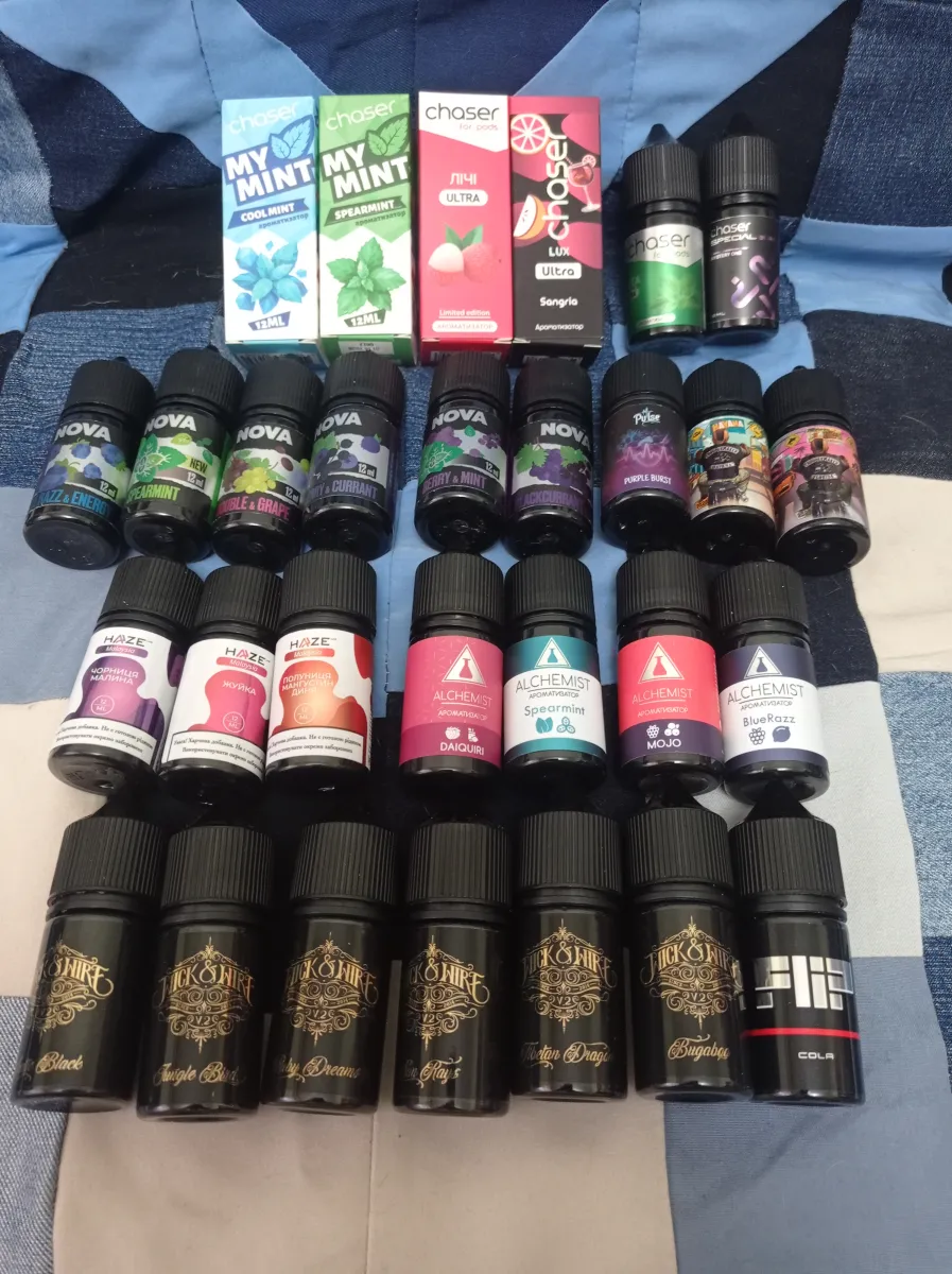 Под-система Vaporesso Xros 5 Mini, картриджі та рідини Alchemist, Chaser — фото 2