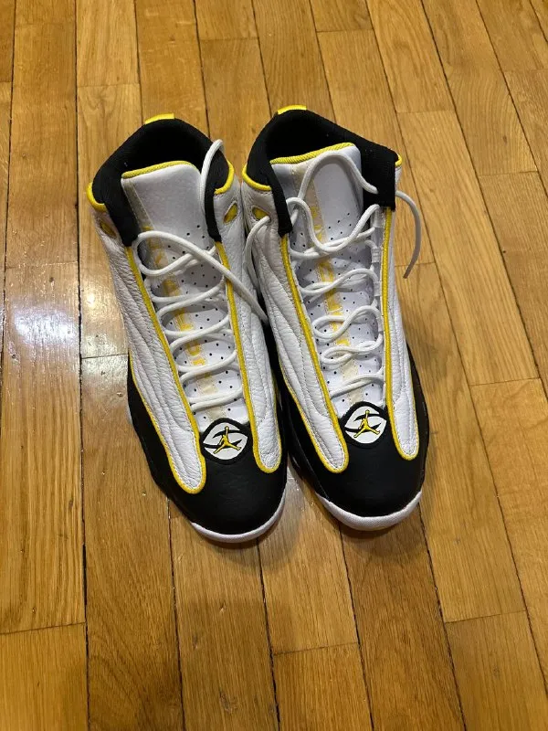 Кросівки Air Jordan Pro Strong White/Black Leather Size 44